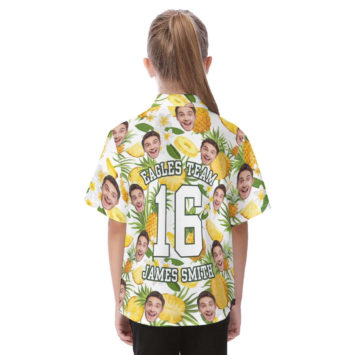 Sports Team Custom Hawaiian Shirt For Kids