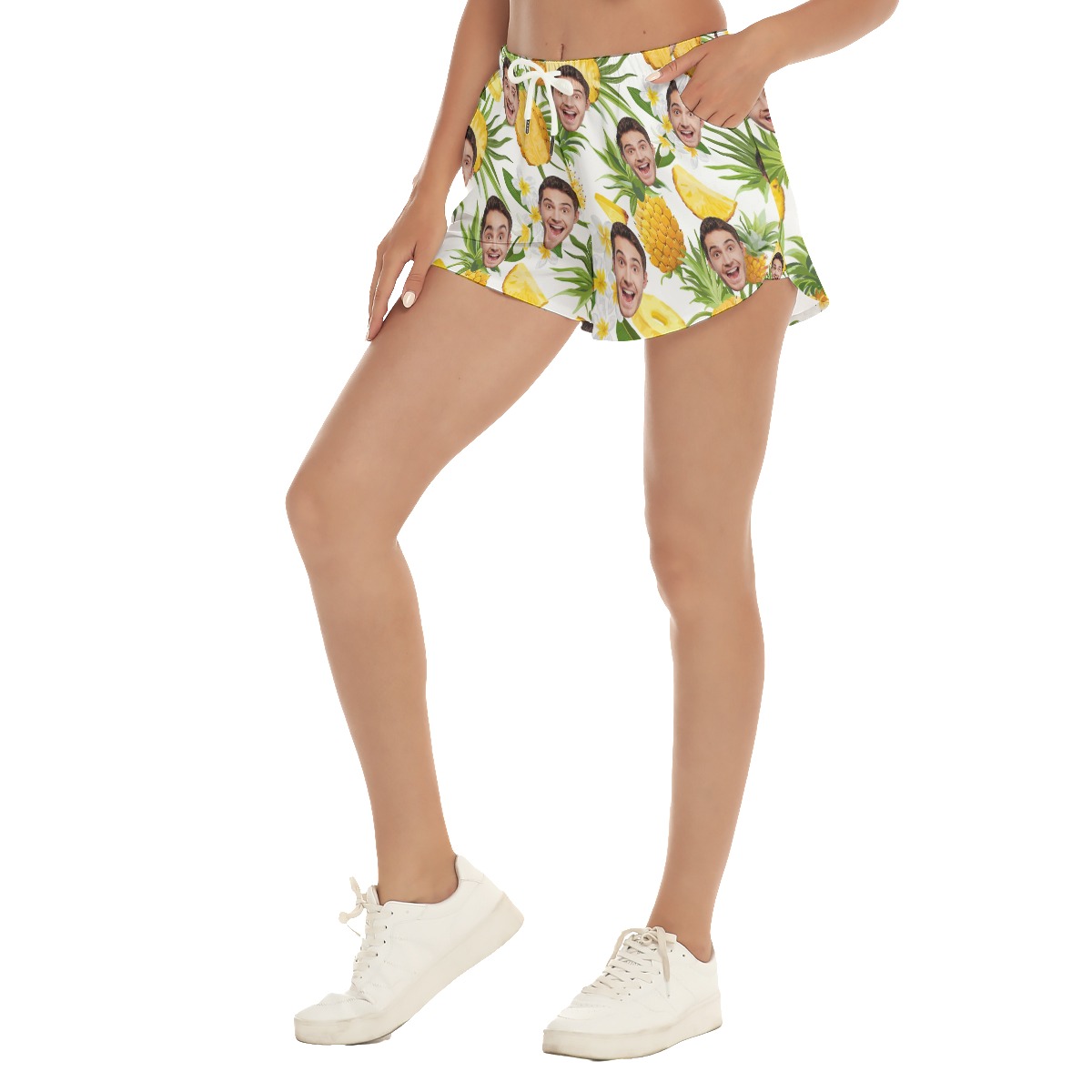Sports Team Custom Beach Shorts For Women