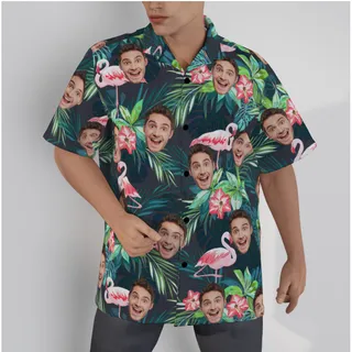 Sports Team Custom Flamingo Hawaiian Shirt For Men