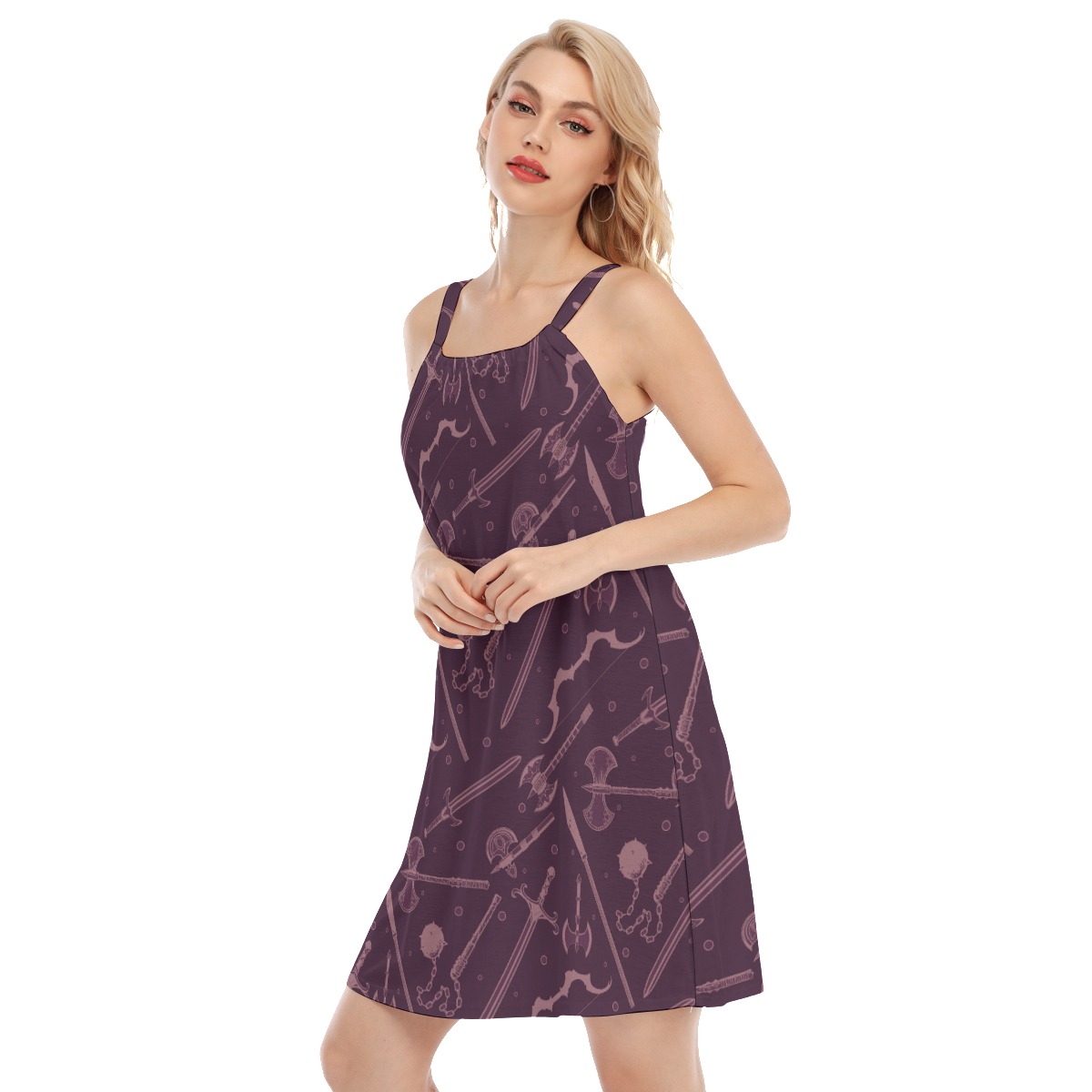 Dnd Medieval Weapons Cami Dress
