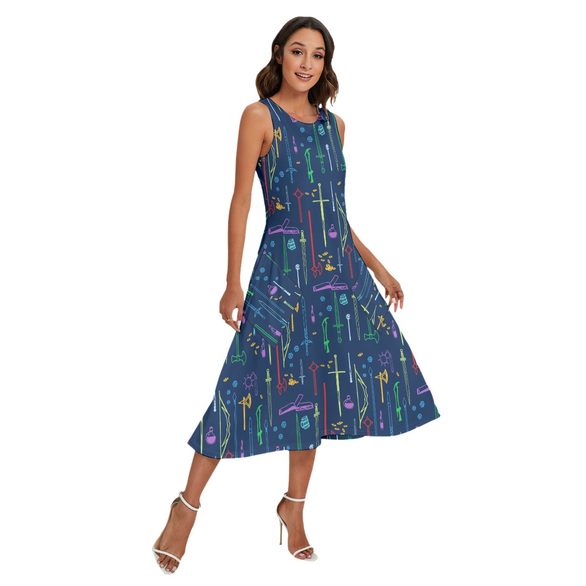 Dungeons Dragons Women's Dress With Pockets - variant image 1