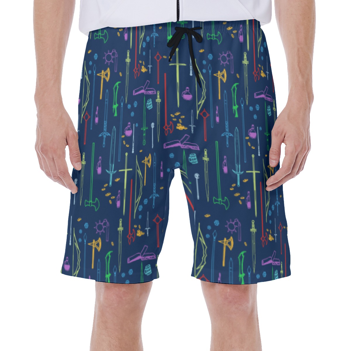 DND Items Navy Swim Trunk For Men - variant image 1