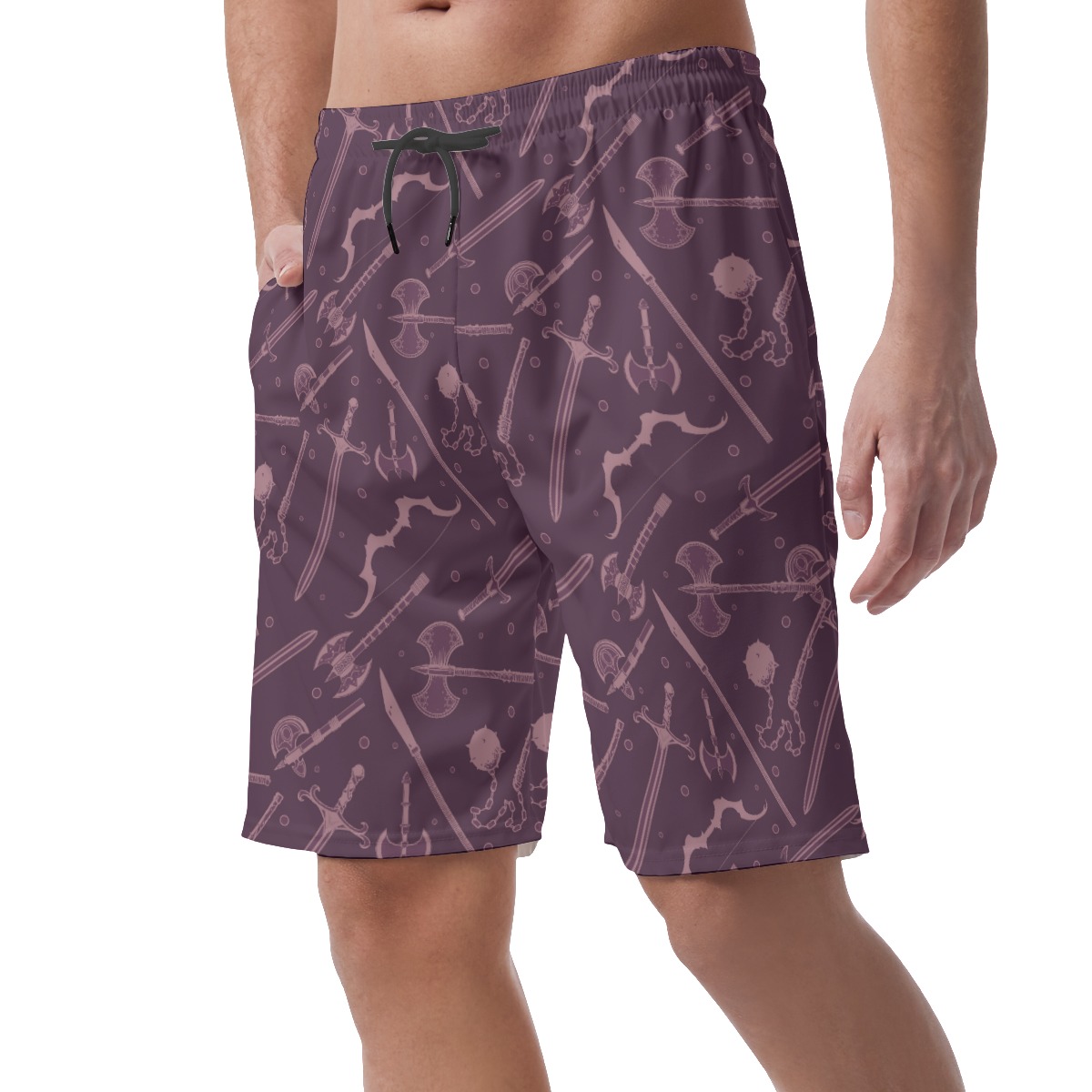 DND Weapons Men's Shorts With Pockets