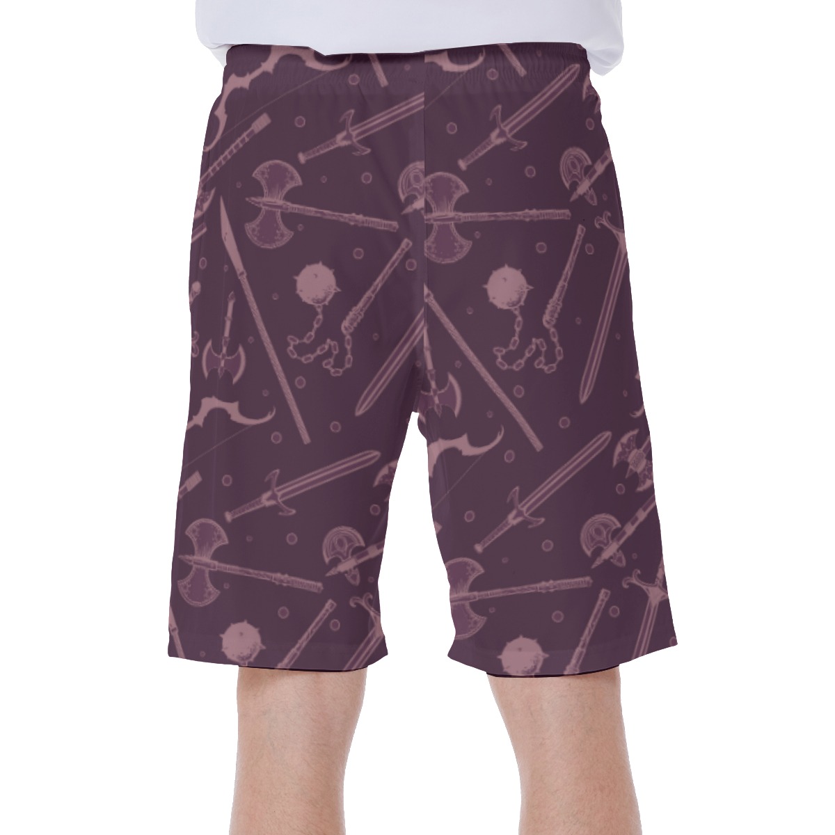 Dnd Medieval Weapons Swim Trunks
