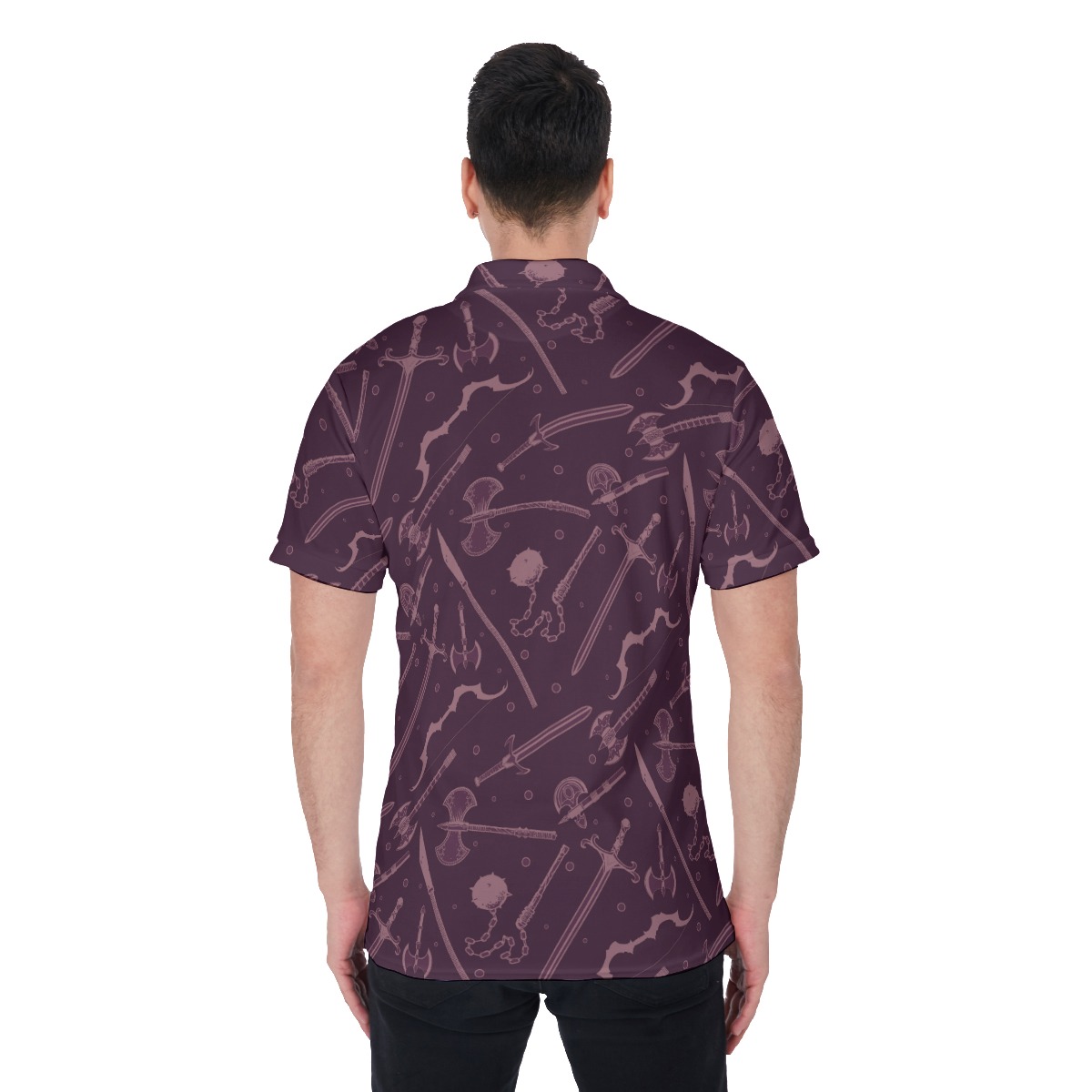 DND Weapons Men's Polo Shirt