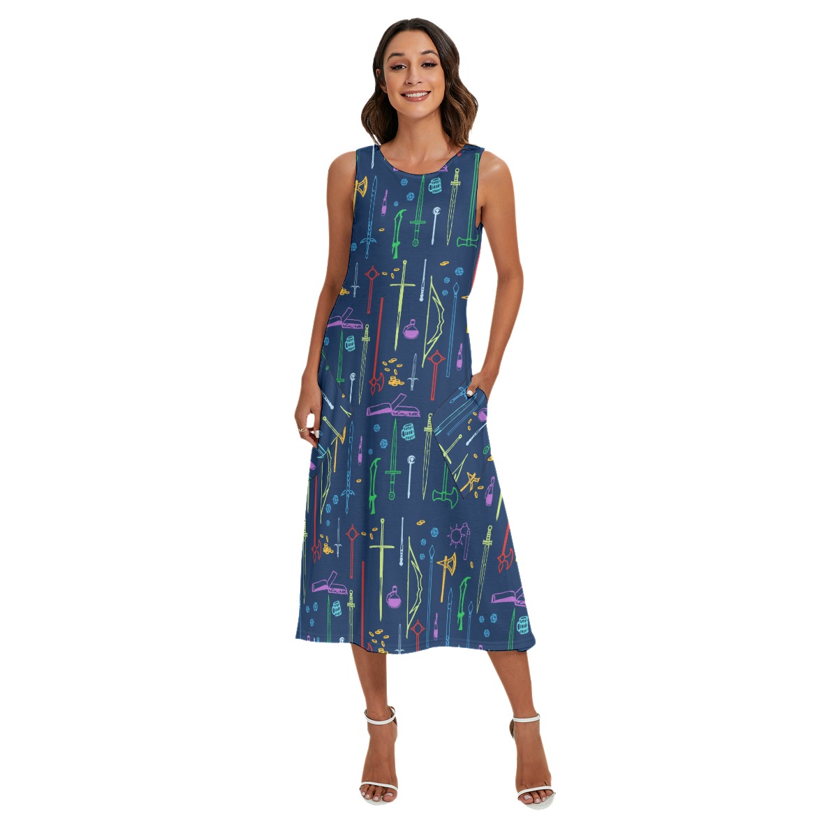 Dungeons Dragons Women's Dress With Pockets