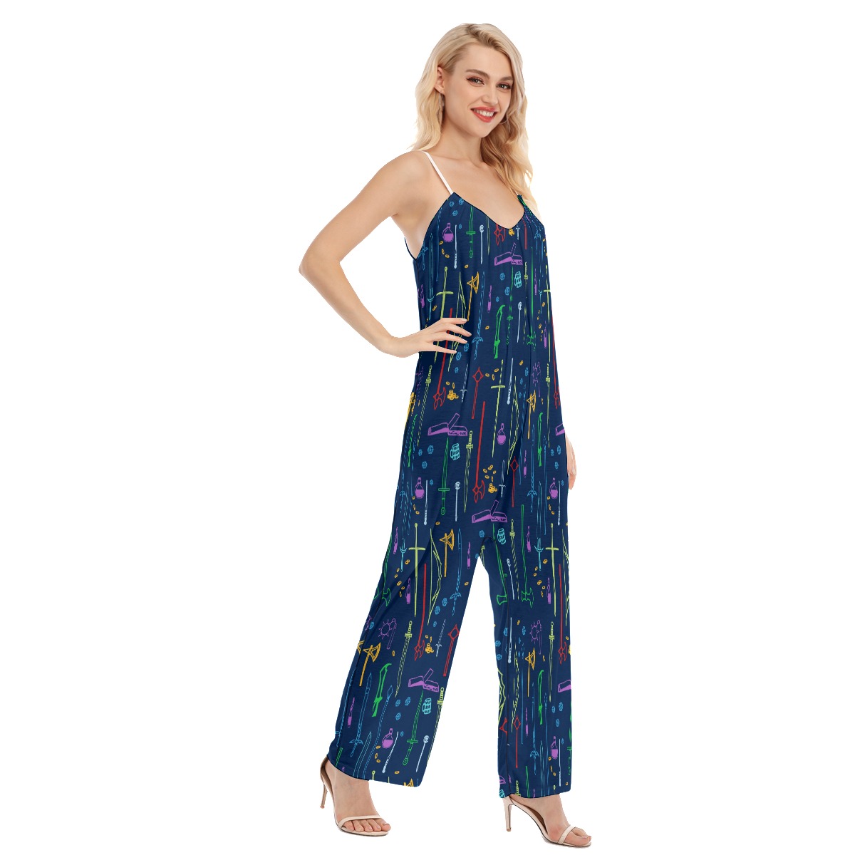 Dungeons Dragons Loose Cami Women's Jumpsuit