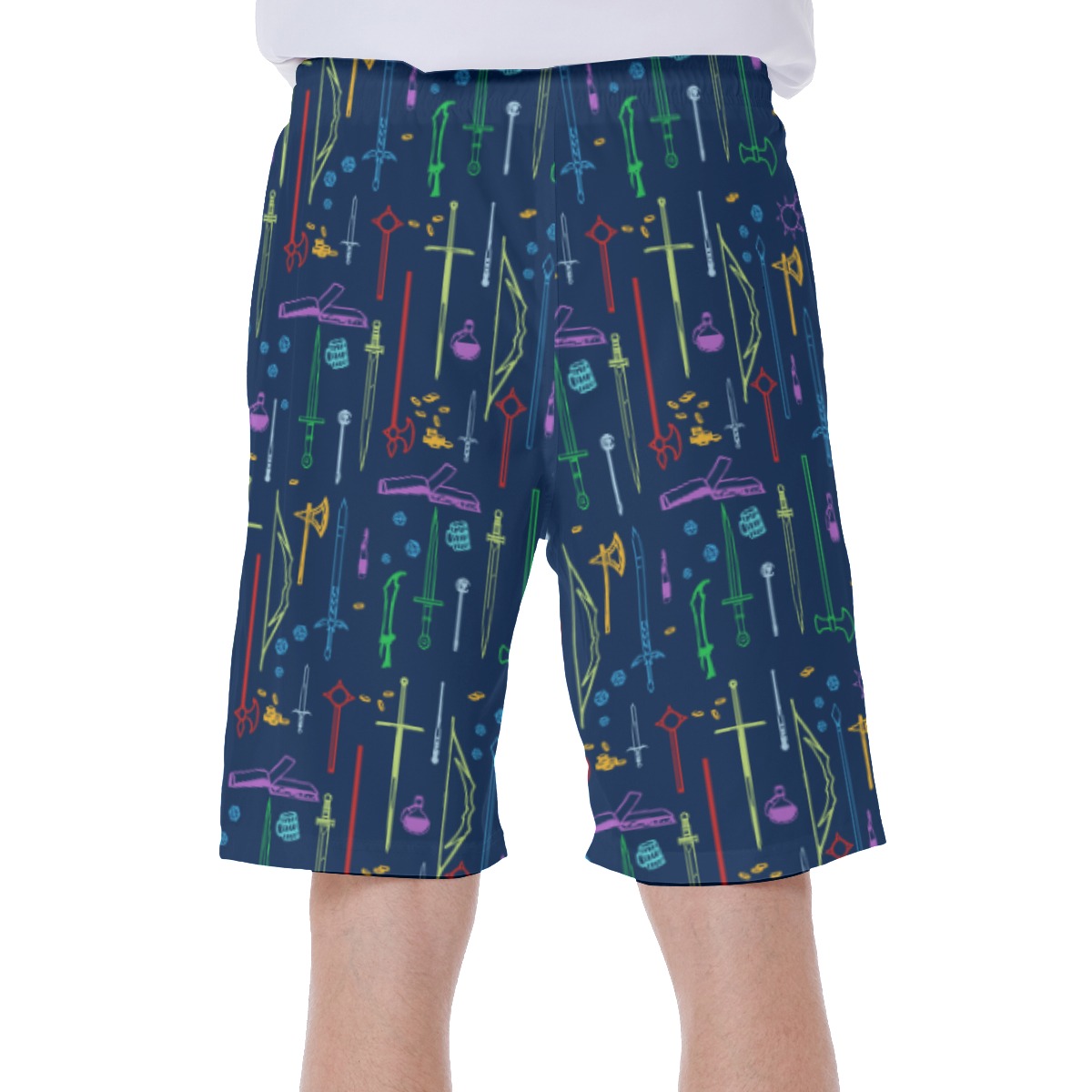 DND Items Navy Swim Trunk For Men