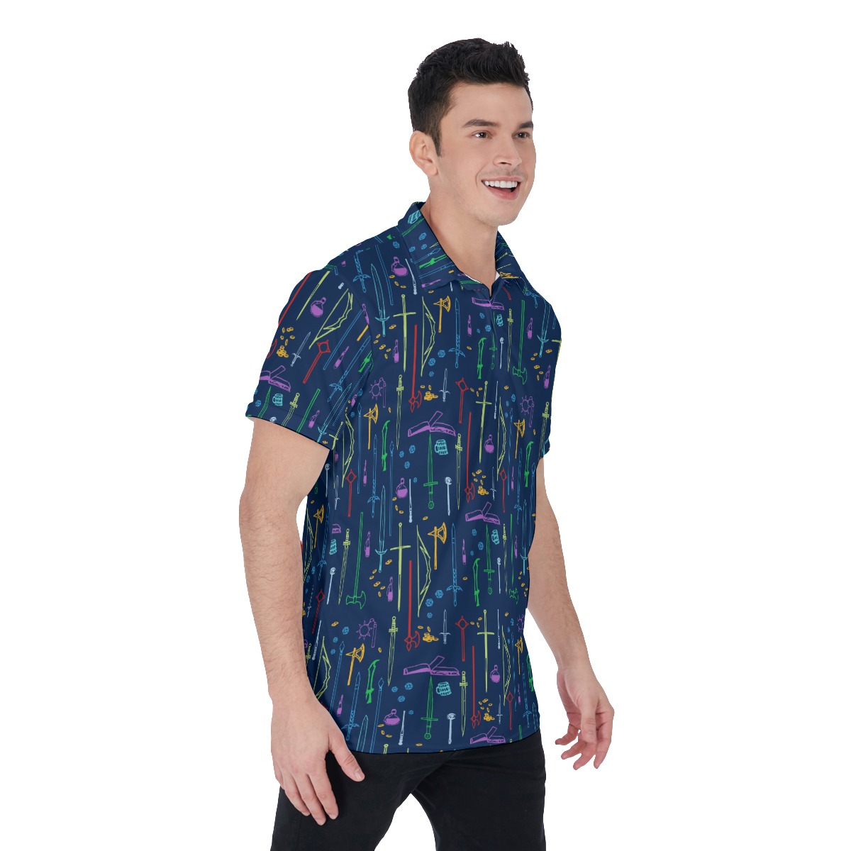 DND Items Men's Polo Shirt