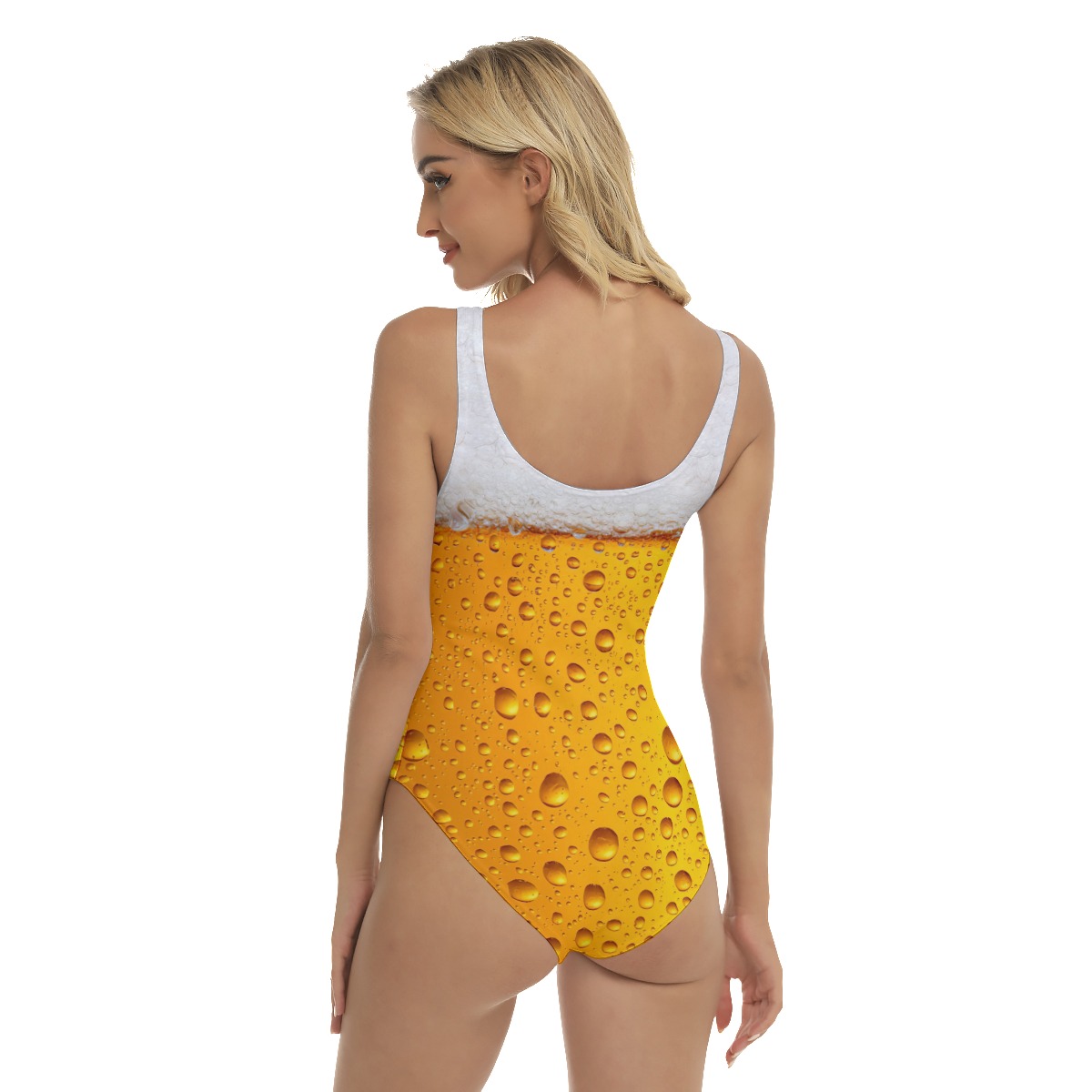 Beer Pool Party One Piece Swimsuit