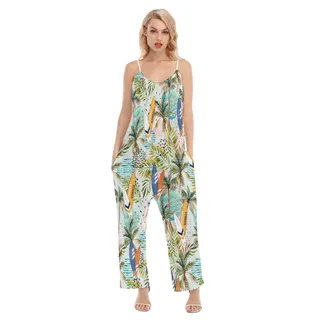 Funny Surfing Boards Women's Loose Cami Jumpsuit