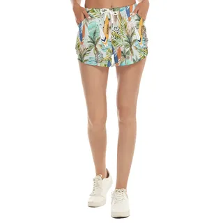 Tropical Surfing Boards Women's Summer Beach Shorts