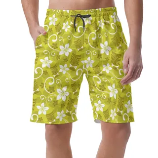 Men's Tiki Tropical Hawaiian Shorts