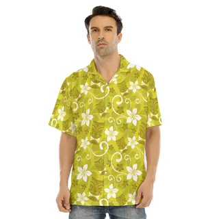 Floral Tiki Hawaiian Shirt For Men