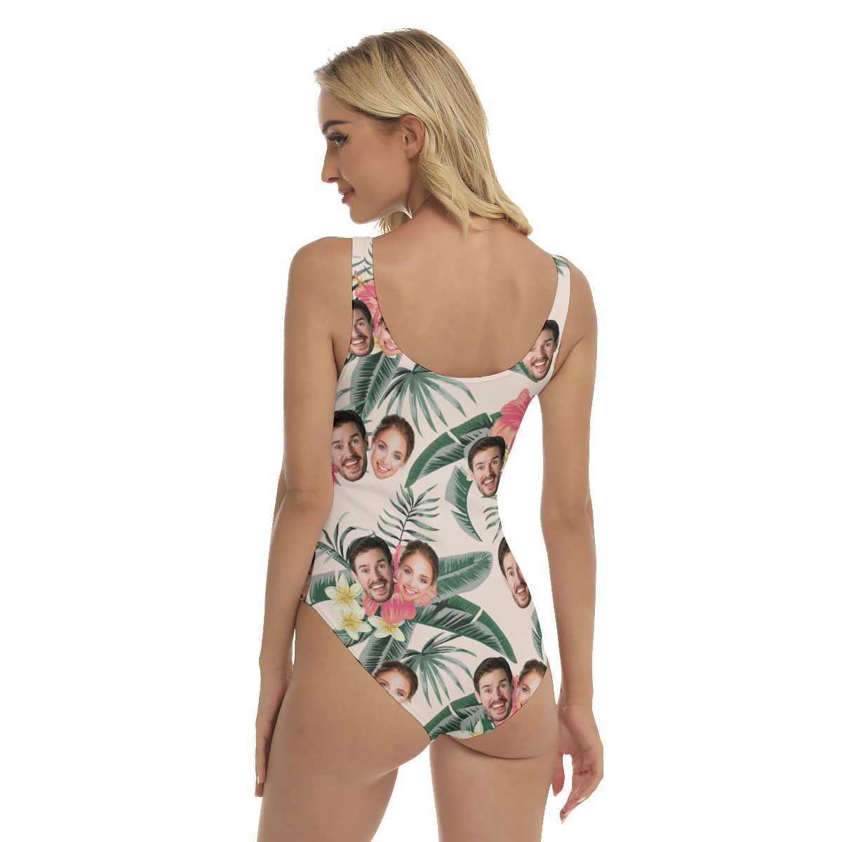 Custom 2 Face Women's One Piece