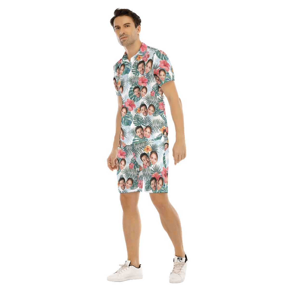 Custom Hawaiian Set With Multiple Faces