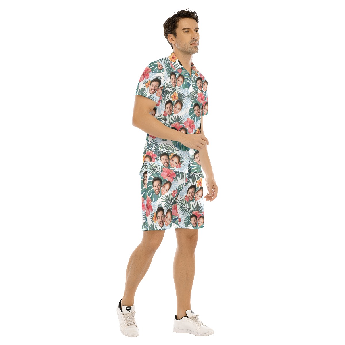 Custom Hawaiian Set With Multiple Faces