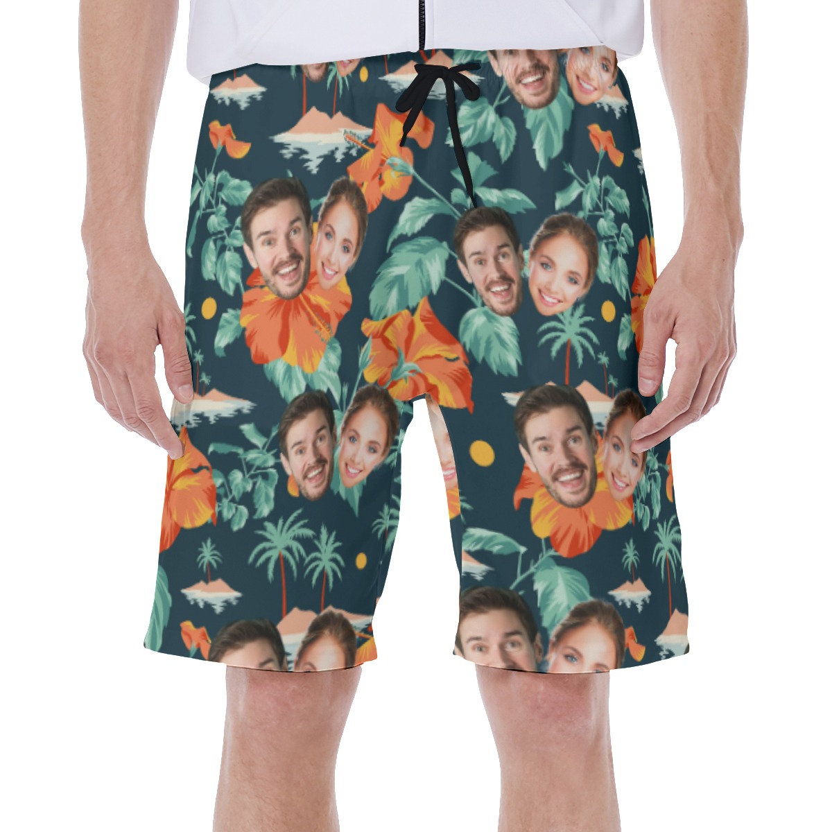 Custom Beach Shorts With 2 Faces - variant image 1