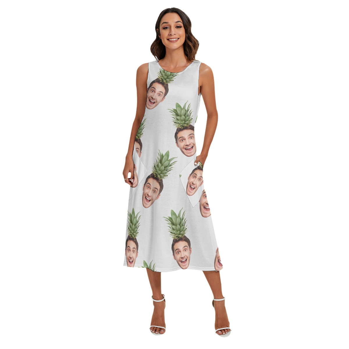 Face Custom Aloha Sleeveless Dress - variant image 1