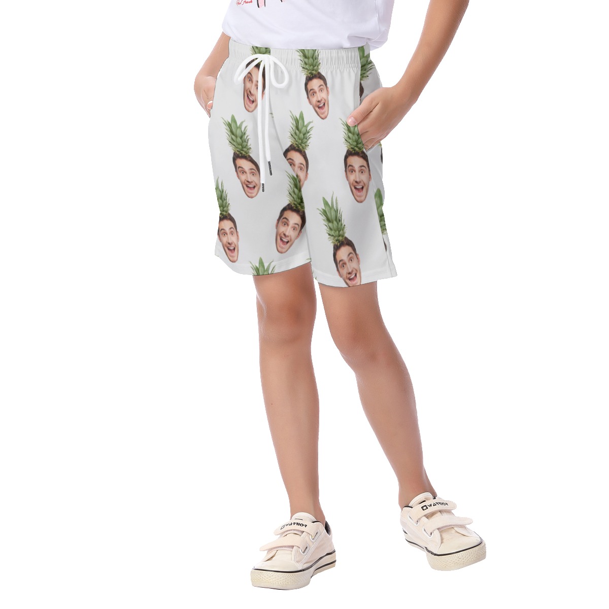 Face Custom Aloha Shorts For Kids