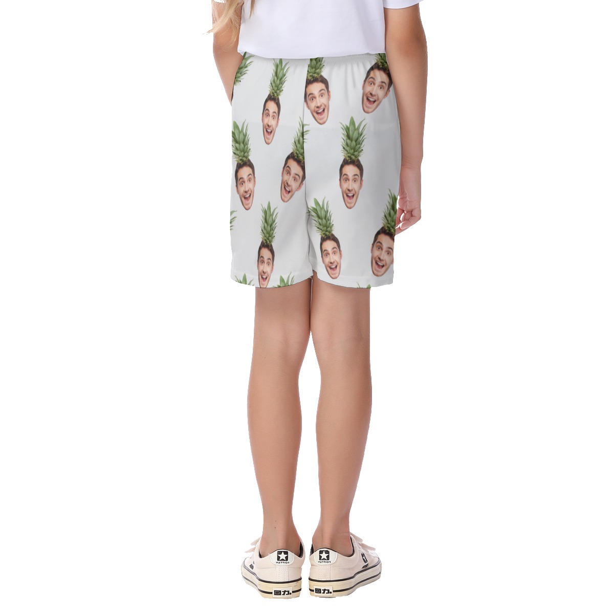 Face Custom Aloha Shorts For Kids