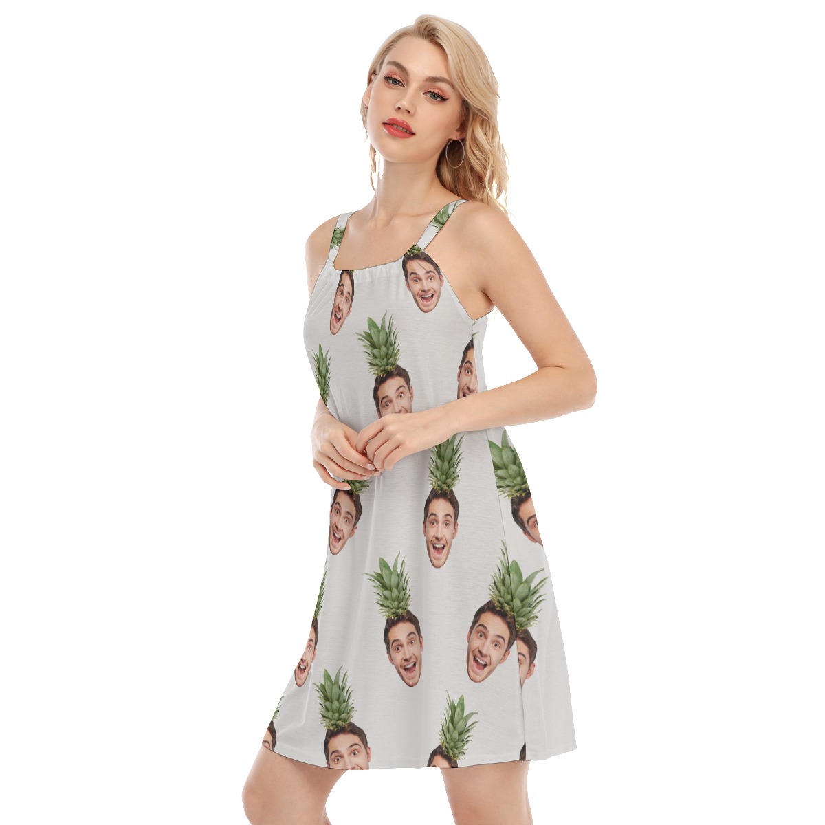 Face Custom Aloha Dress
