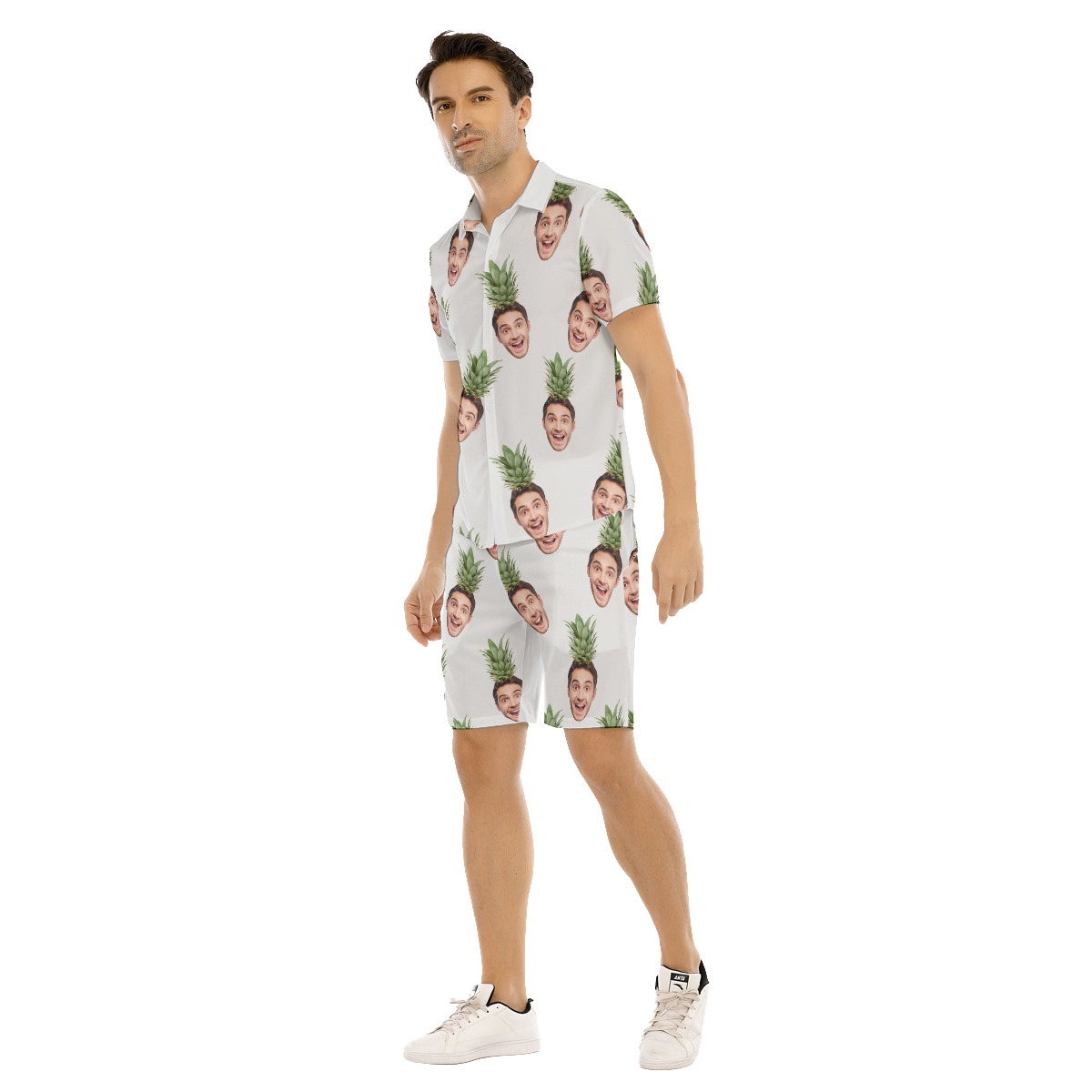 Face Custom Hawaiian Set For Men