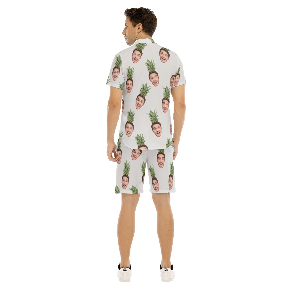 Face Custom Hawaiian Set For Men