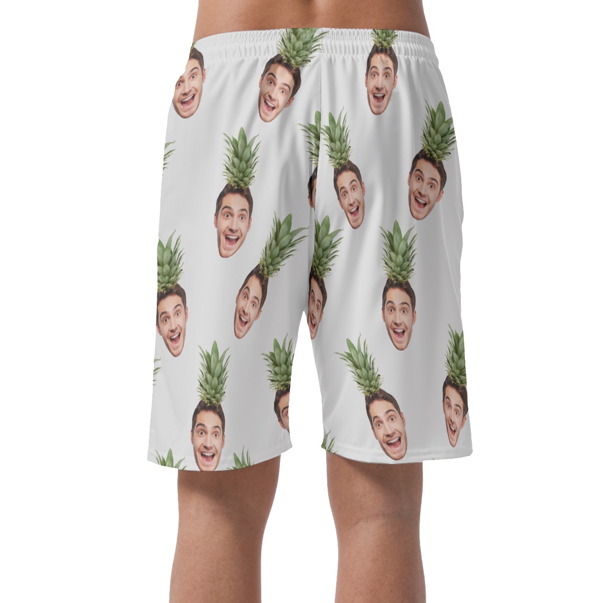 Face Custom Aloha Shorts For Men