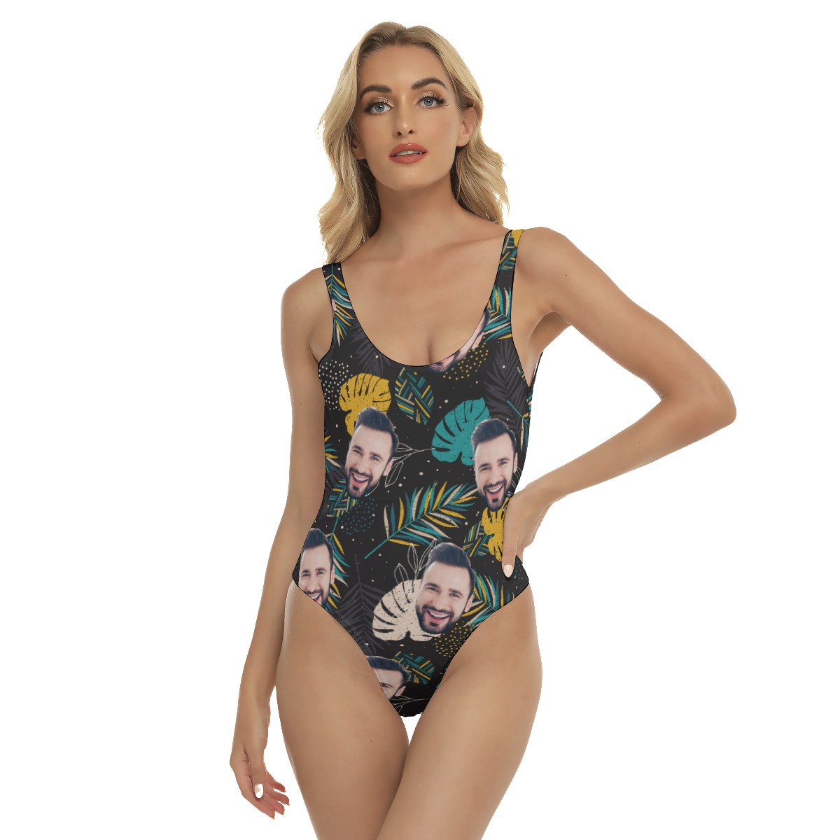 Custom Face One Piece Swimsuit - variant image 1