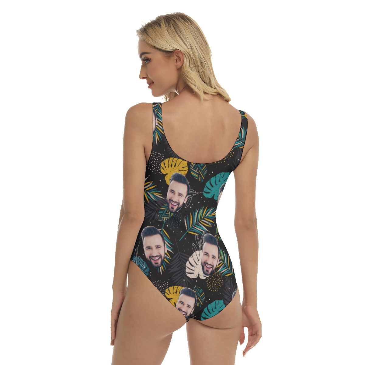 Custom Face One Piece Swimsuit