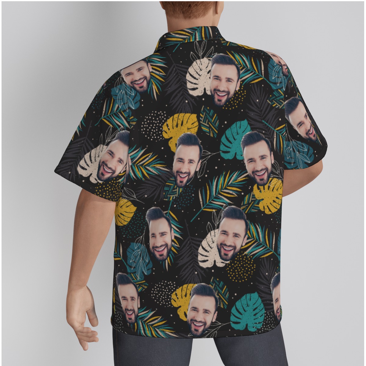 Custom Face Tropical Hawaiian Shirt