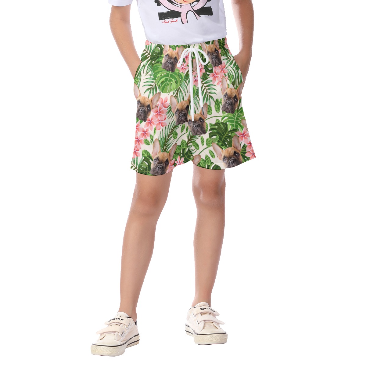 Custom Dog Hawaiian Shorts For Kids - variant image 1