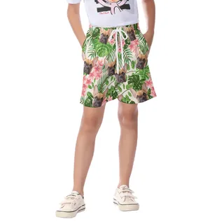 Custom Dog Hawaiian Shorts For Kids