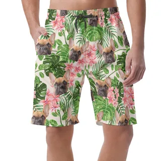 Men's Custom Dog Hawaiian Shorts