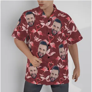Men's Custom Face Hawaiian Shirts