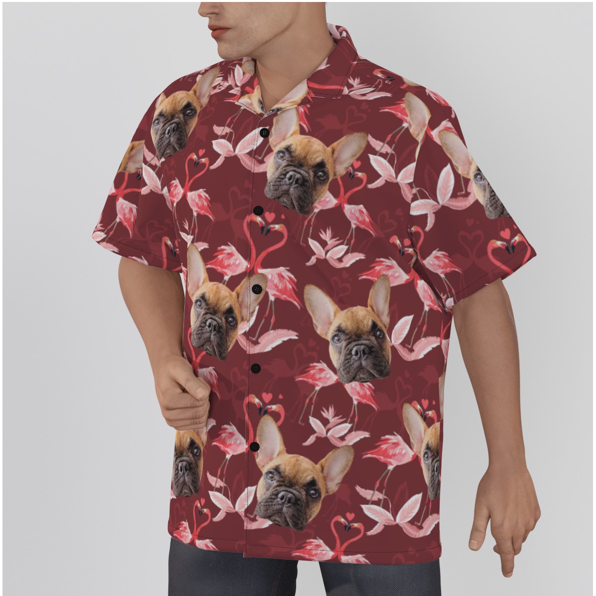 Custom Dog Hawaiian Shirt For Men
