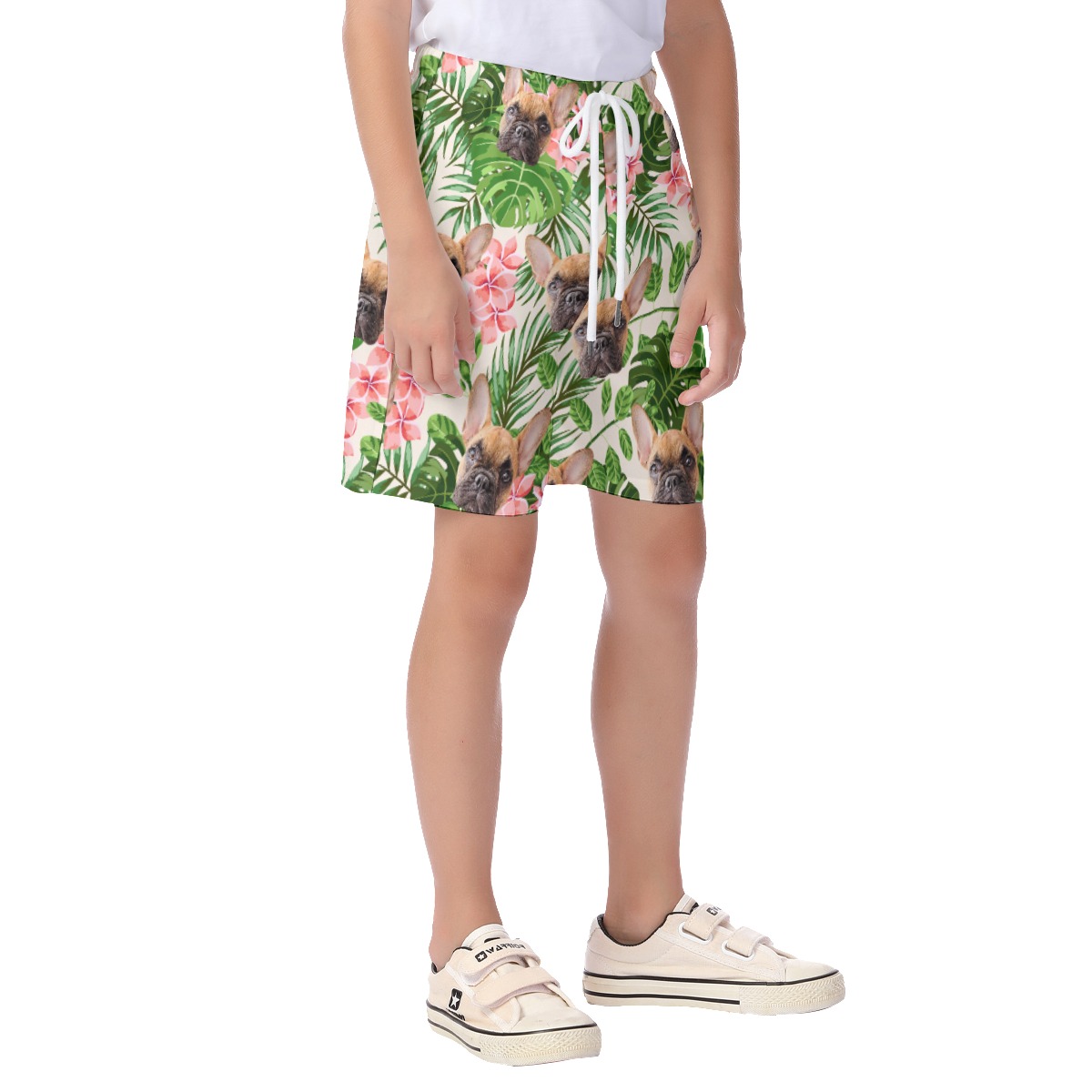 Custom Dog Hawaiian Shorts For Kids