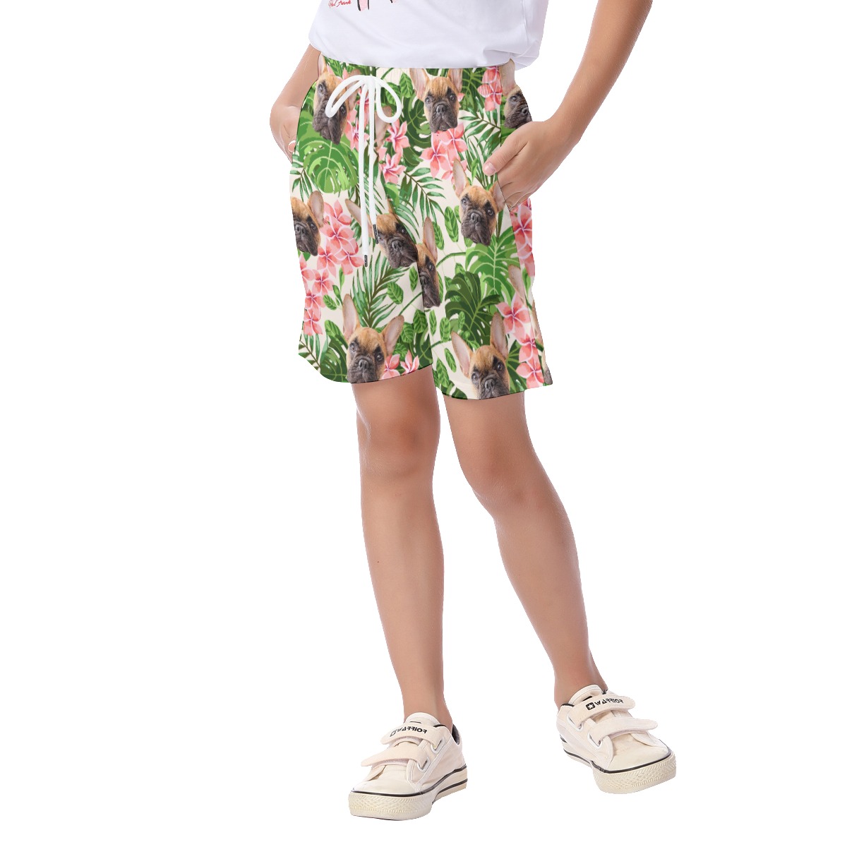 Custom Dog Hawaiian Shorts For Kids