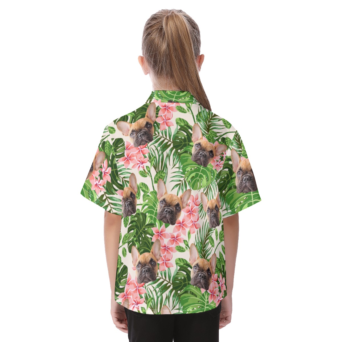 Custom Dog Hawaiian Shirts For Kids