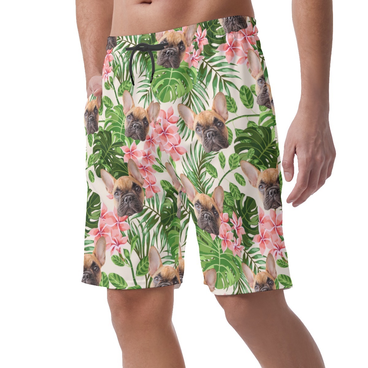 Men's Custom Dog Hawaiian Shorts