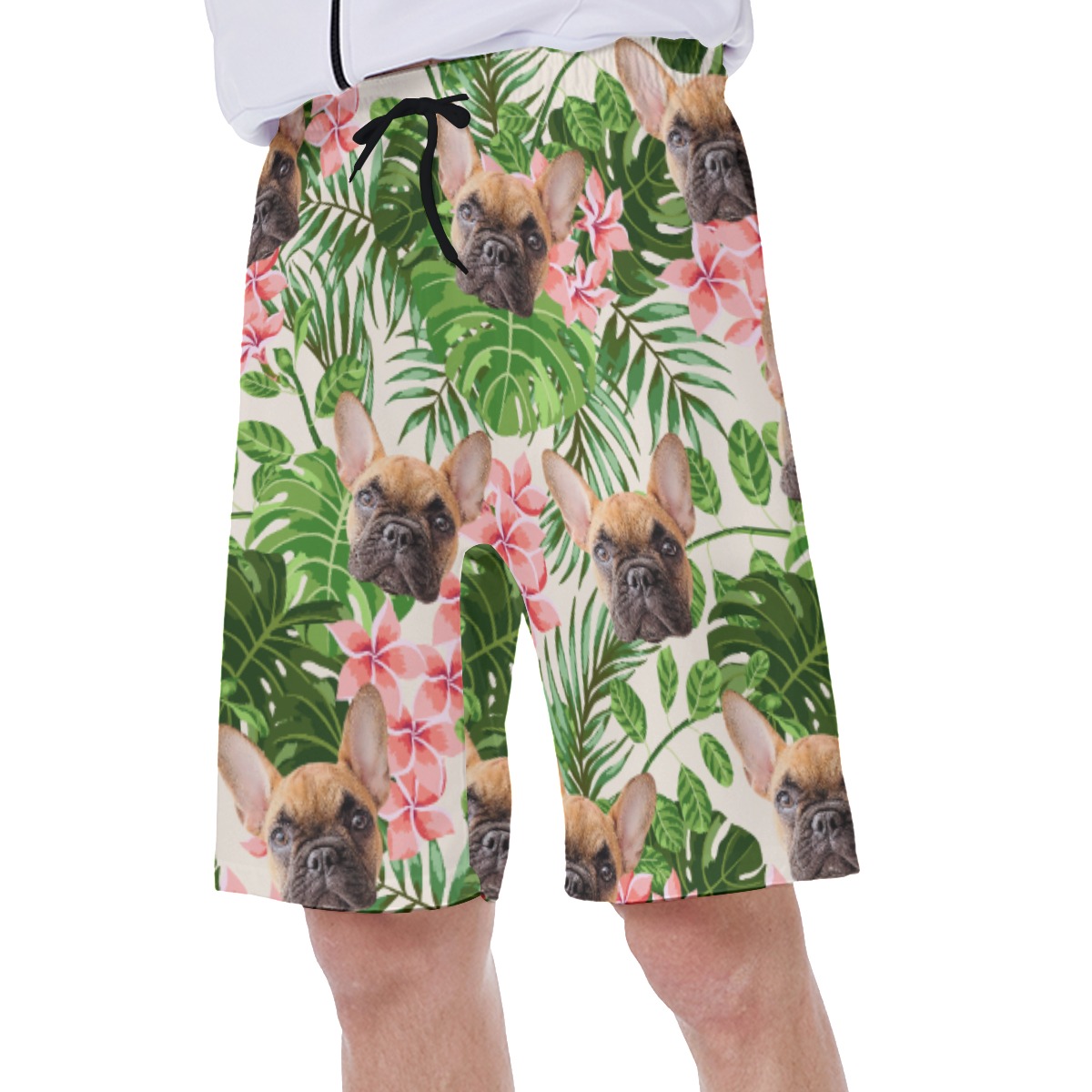 Men's Custom Dog Swim Trunks