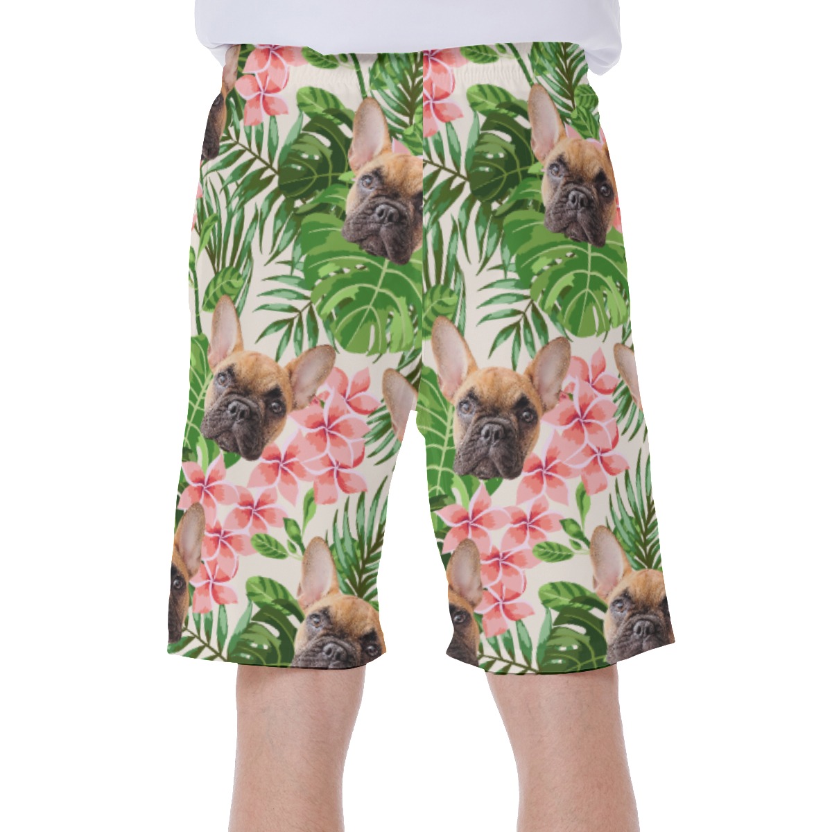 Men's Custom Dog Swim Trunks