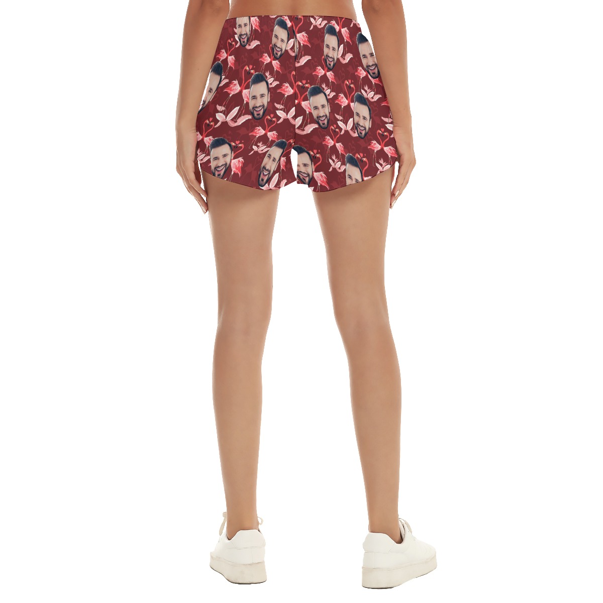 Custom Face Aloha Shorts For Women