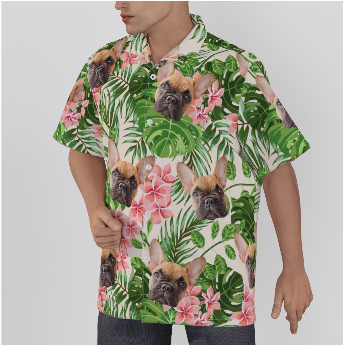 Custom Dog Hawaiian Shirts For Men
