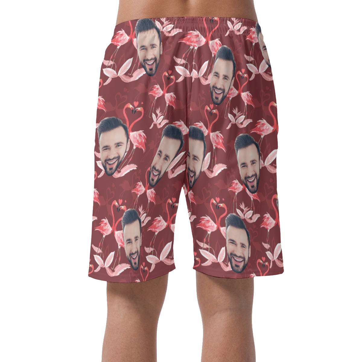 Custom Face Aloha Shorts For Men