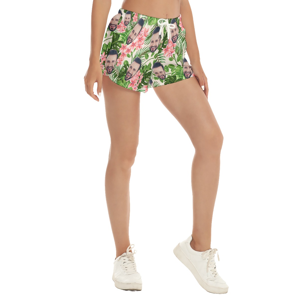 Custom Face Hawaiian Shorts For Women - variant image 1