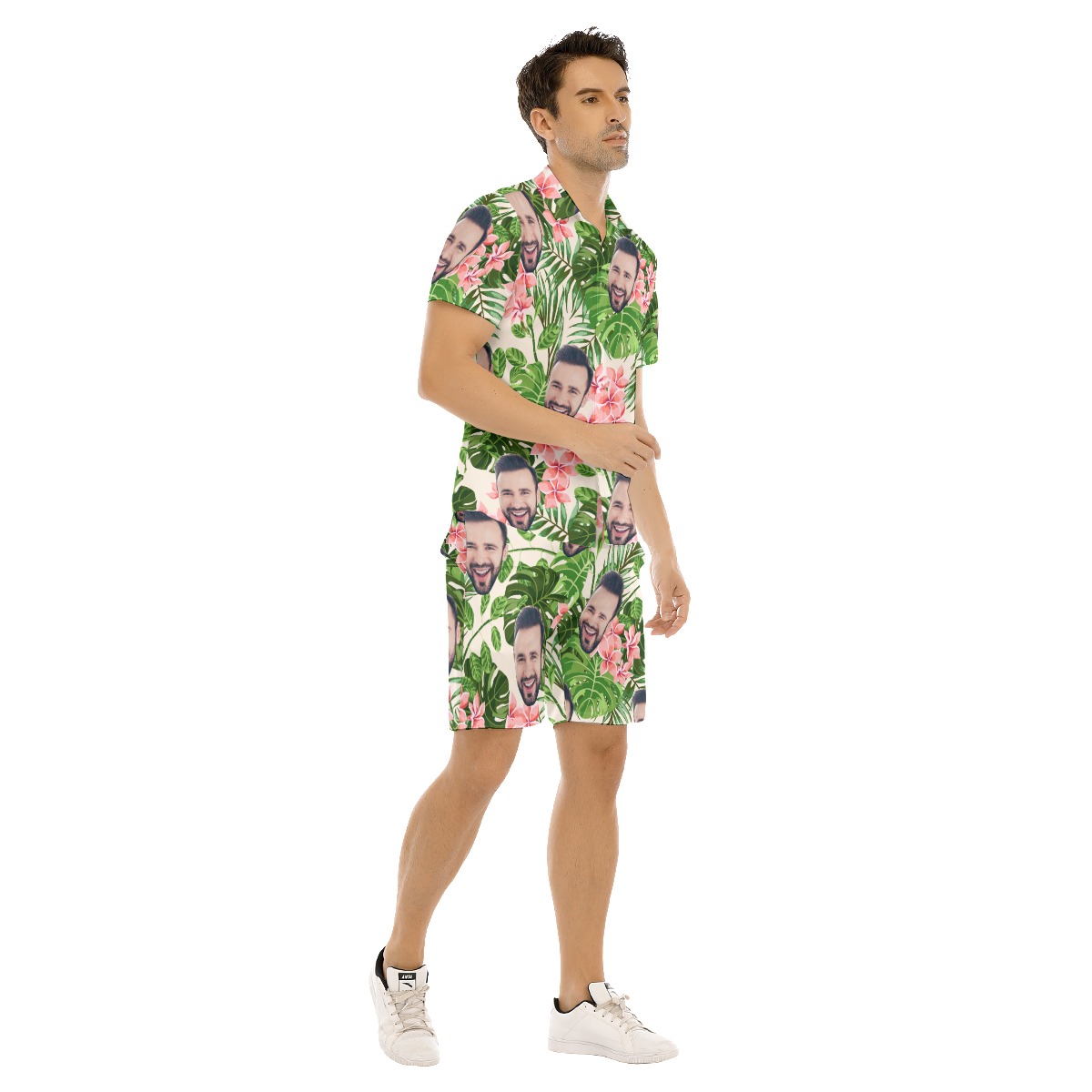 Custom Face Aloha Shirt And Shorts
