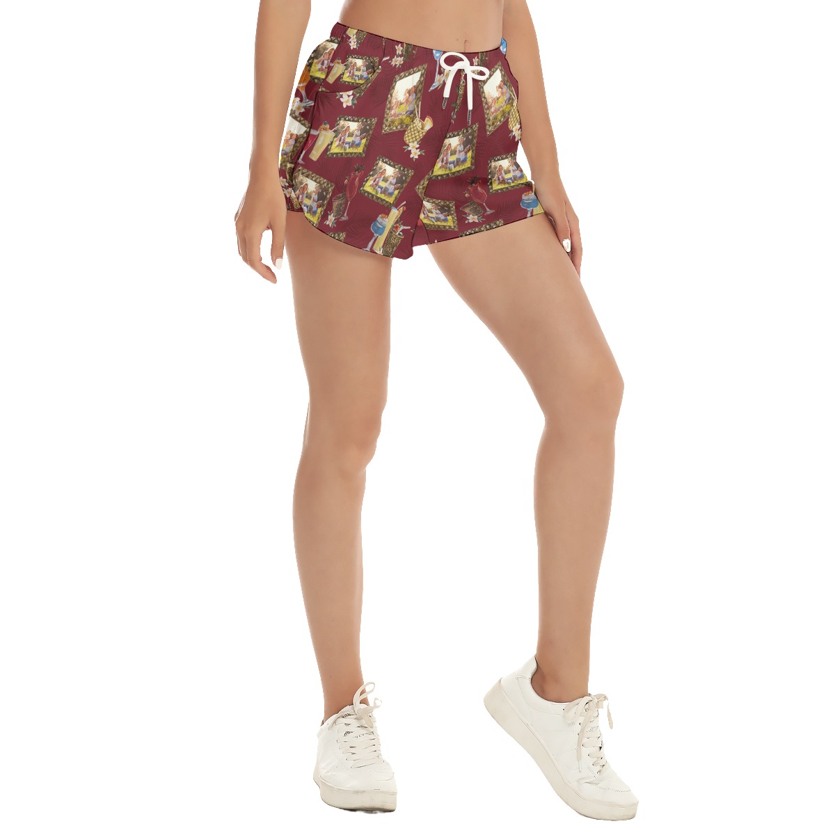 Unique Custom Photos Summer Beach Shorts For Women