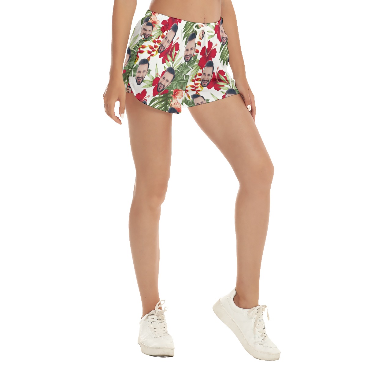 Women's Custom Face Hawaii Shorts
